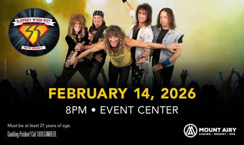 Slippery When Wet - Bon Jovi Tribute show poster