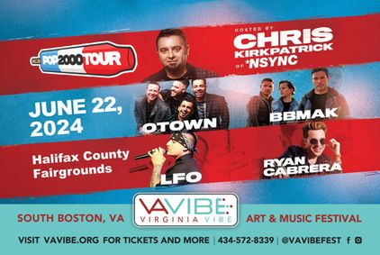 VAVibe Music Festival show poster