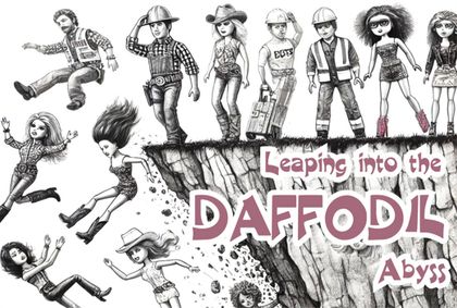 Leaping into the DAFFODIL Abyss – a ShortBurst Theatre® R.A.W. world premiere show poster