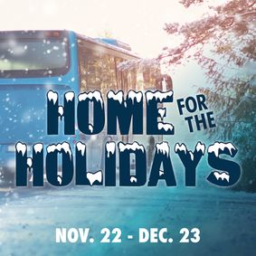 Home for the Holidays show poster