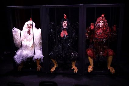 3 Chickens Confront Existence show poster
