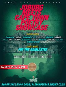 JOBURG MEETS CAPE TOWN POETRY SHOWCASE