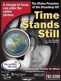 Time Stands Still by Donald Margulies show poster