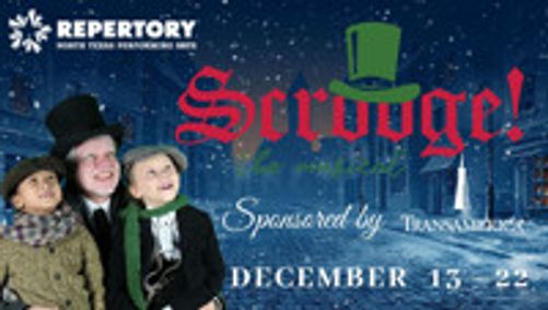 Scrooge show poster