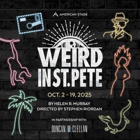 Weird in St Pete show poster