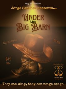 Under the Big Barn show poster