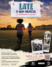 LATE A New Musical show poster