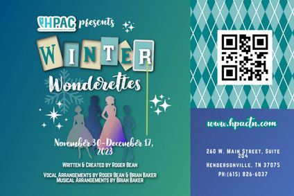 The Winter Wonderettes - a 1960s Jukebox Musical show poster