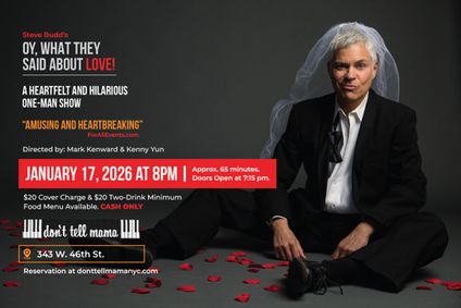 Steve Budd: Oy, What They Said About Love show poster