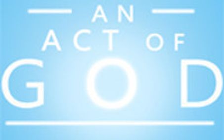 AN ACT OF GOD show poster