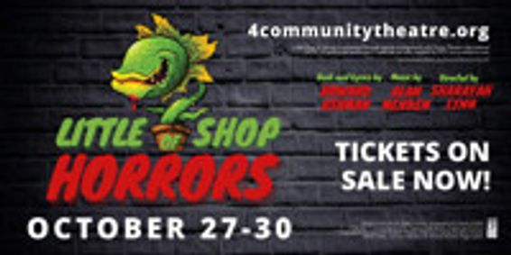 Little Shop of Horrors show poster