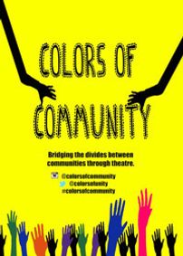 Colors of Community at HSA Theater show poster