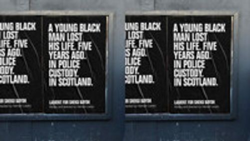 Lament for Sheku bayoh show poster