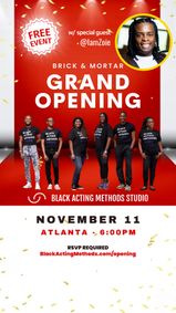 Grand Opening Celebration - Brick & Mortar show poster