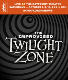 The Improvised Twilight Zone show poster