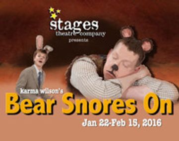 BEAR SNORES ON show poster