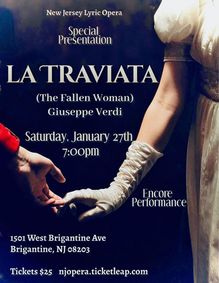La Traviata show poster