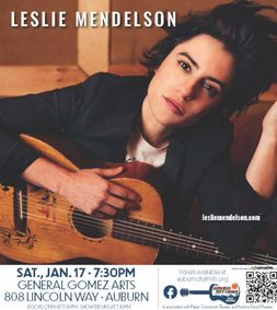 Leslie Mendelson show poster