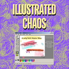 Illustrated Chaos show poster