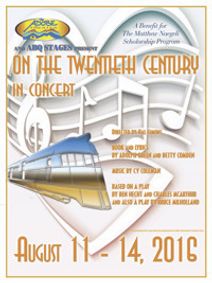 ON THE TWENTIETH CENTURY IN CONCERT show poster