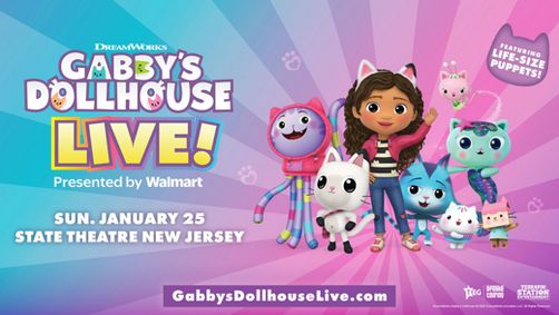 Gabby's Dollhouse Live! show poster