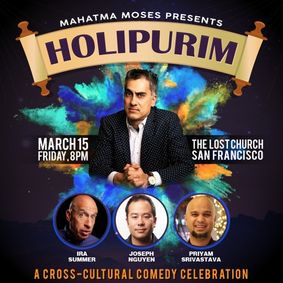 Mahatma Moses Presents: HoliPurim | Sun Mar 15 | San Francisco show poster
