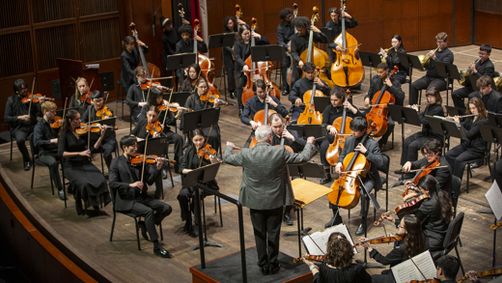 CCM Philharmonia: North by Northwest show poster