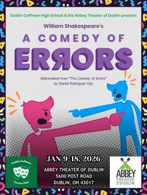 A Comedy of Errors show poster