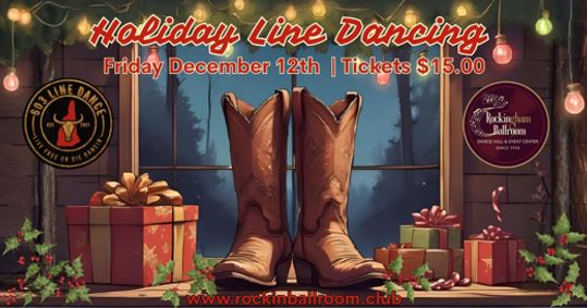 Holiday Line Dancing with 603 Line Dance show poster