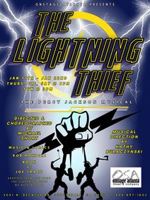 The Lightning Thief: The Percy Jackson Musical show poster