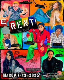 RENT show poster