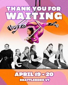 Circus Springboard: Thank you for Waiting show poster