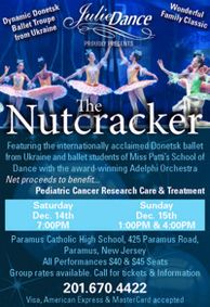 JulieDance Nutcracker Ballet show poster