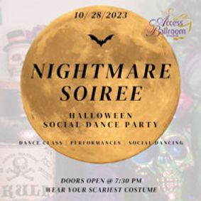 Halloween Social Dance Party at Access Ballroom Toronto Beaches show poster