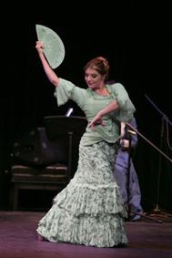 Ballet Flamenco La Rosa Presents Verano y Humo, an original Flamenco Ballet inspired by Tennessee Williams’ Summer and Smoke show poster