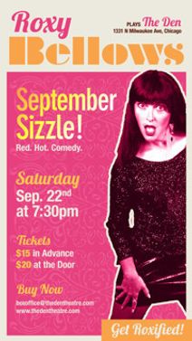 Roxy Bellows Plays The Den - September Sizzle