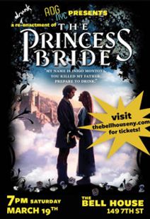 A Drinking Game NYC presents THE PRINCESS BRIDE
