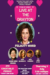 Live at the Drayton: Felicity Ward