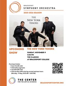The New York Tenors show poster