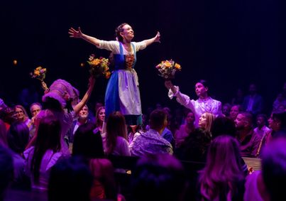 Beauty and the Beast show poster