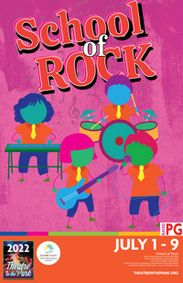 School of Rock show poster