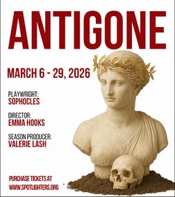 Antigone show poster