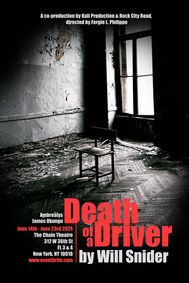 Death of a Driver show poster