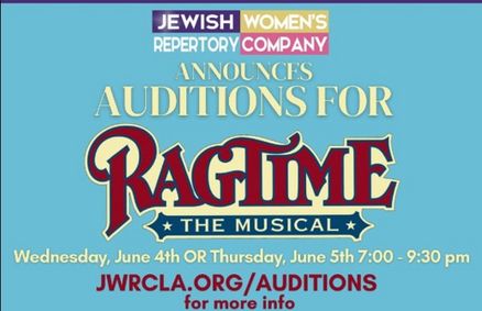 Ragtime show poster