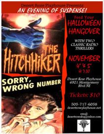 Halloween Hangover - An evening of classic suspense!