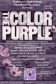 The Color Purple show poster
