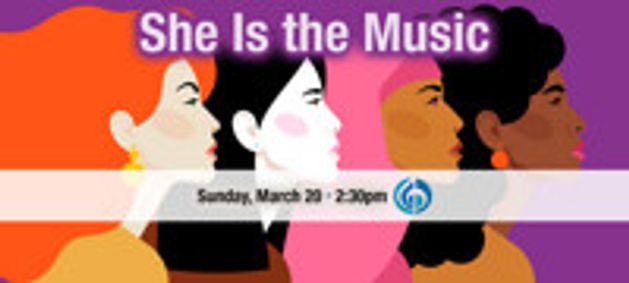 She Is the Music show poster