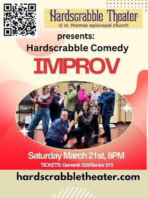 Hardscrabble Comedy Improv show poster