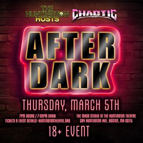 Chaotic After Dark show poster