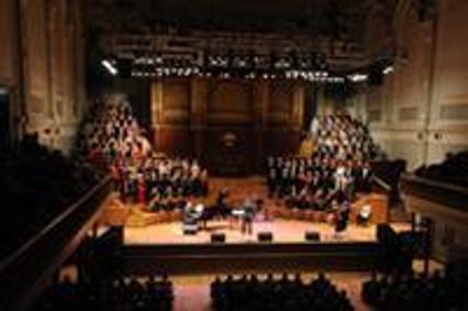 Sing Live Sporting Anthems to welcome the 2012 Games show poster